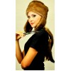 Mink fur hat Ushanka